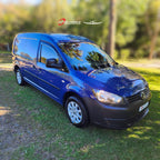 Installed View - Volkswagen Caddy (2005-2017): Premium Window Visors