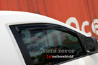 Installed View - Volkswagen Caddy (2005-2017): Premium Window Visors