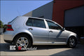 Installed View - Volkswagen Golf MK4 Hatch (1998-2004): Premium Window Visors