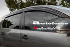 Installed View - Volkswagen Golf MK5 (2005-2008): Premium Window Visors