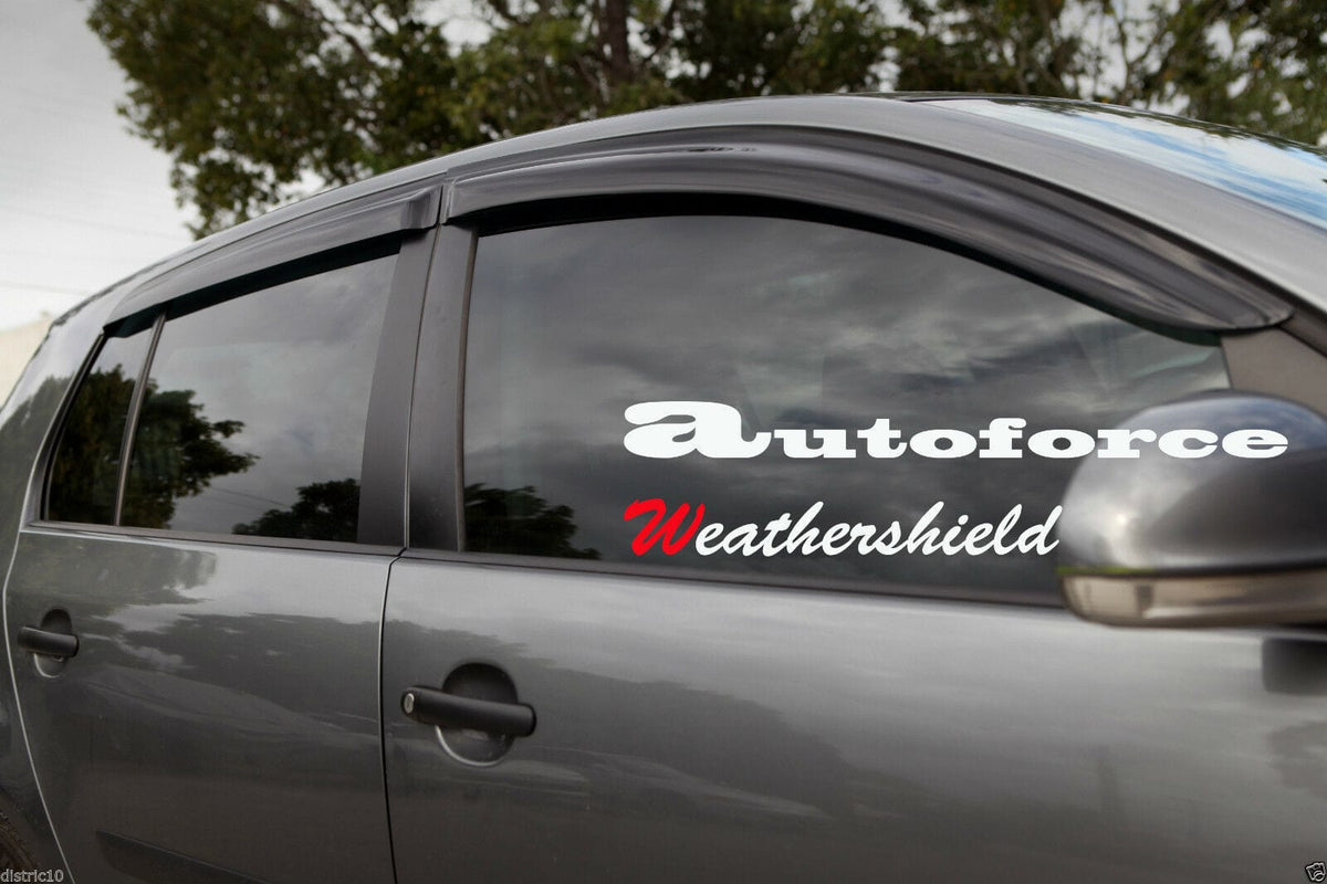 Installed View - Volkswagen Golf MK5 (2005-2008): Premium Window Visors