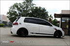 Installed View - Volkswagen Golf MK6 GTI R (2009-2013): Premium Window Visors