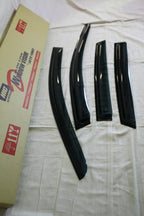 Installed View - Volkswagen Golf MK6 GTI R (2009-2013): Premium Window Visors