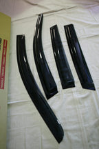 Installed View - Volkswagen Golf MK6 GTI R (2009-2013): Premium Window Visors