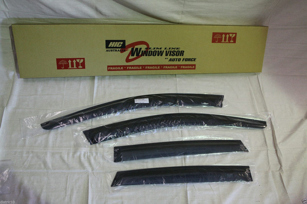 Installed View - Volkswagen Golf MK6 GTI R (2009-2013): Premium Window Visors