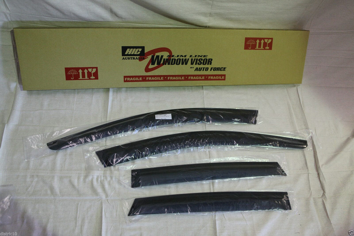 Installed View - Volkswagen Golf MK6 GTI R (2009-2013): Premium Window Visors