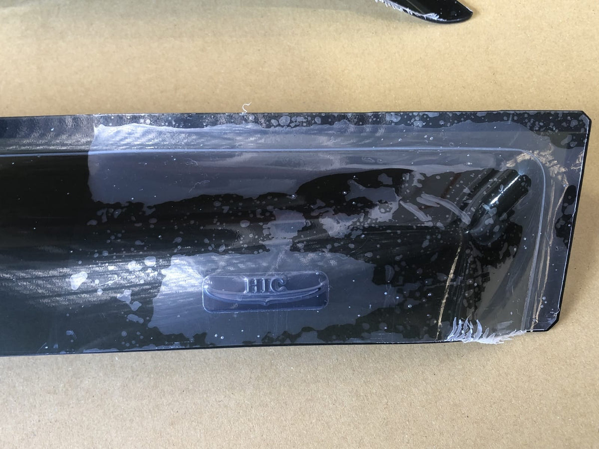 Installed View - Volkswagen Polo 9N 3-Door (2002-2009): Premium Window Visors
