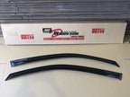 Installed View - Volkswagen Polo 9N 3-Door (2002-2009): Premium Window Visors