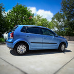 Installed View - Volkswagen Polo 9N Hatch (2002-2010): Premium Window Visors
