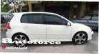 Installed View - Volkswagen Polo 9N Hatch (2002-2010): Premium Window Visors