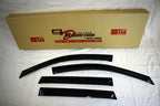 Installed View - Volkswagen Polo 9N Hatch (2002-2010): Premium Window Visors