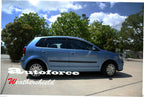 Installed View - Volkswagen Polo 9N Hatch (2002-2010): Premium Window Visors
