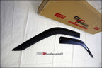 Installed View - Volkswagen Transporter T5 T6 T6.1: Premium Window Visors