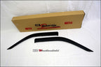 Installed View - Volkswagen Transporter T5 T6 T6.1: Premium Window Visors