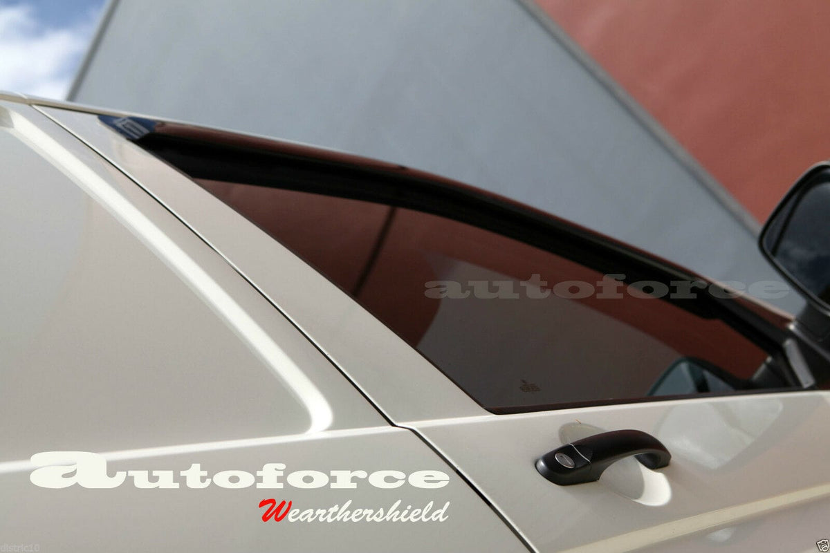 Installed View - Volkswagen Transporter T5 T6 T6.1: Premium Window Visors